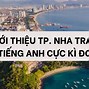 Thành Phố Nha Trang Tỉnh Gì