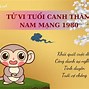 Tử Vi Tuổi Canh Thân Nữ Mạng 1980