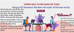 Tuyển Kế Toán Nội Bộ